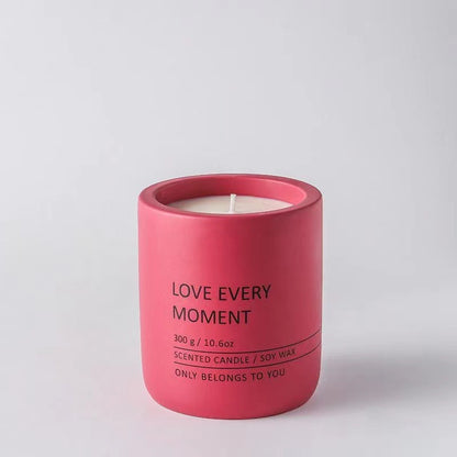 Ceramic Cup Essential Oil Scented Candles