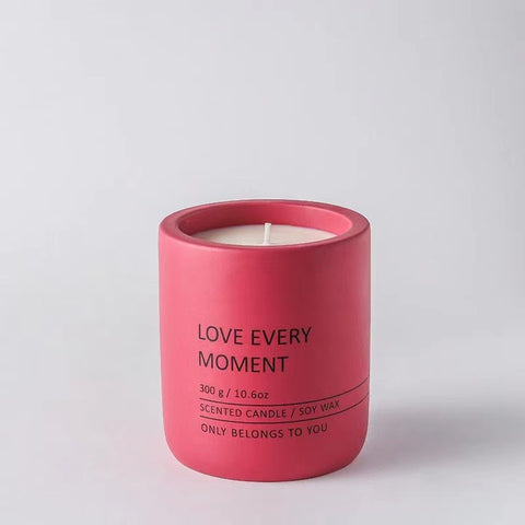 Ceramic Cup Essential Oil Scented Candles