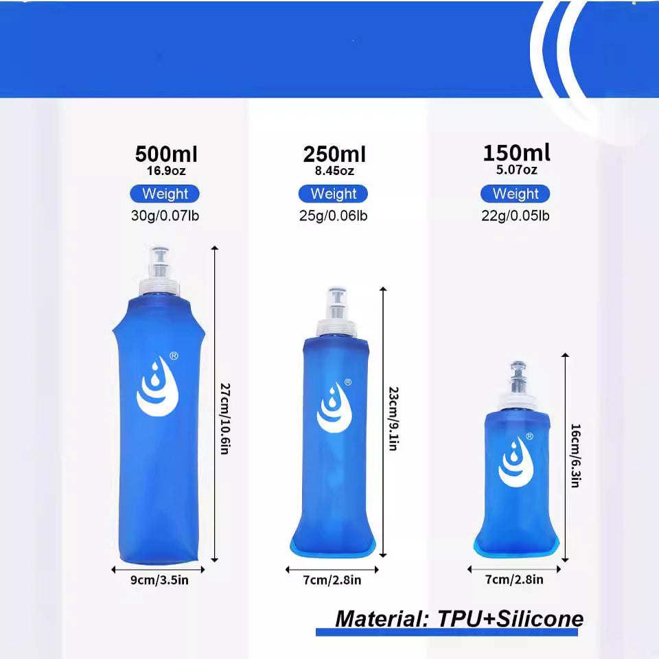 Lightweight Flexible Cycling Flasks