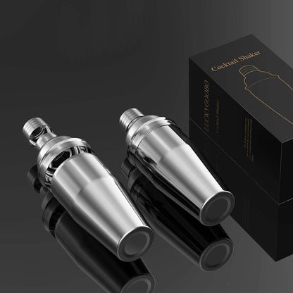24 oz.  Stainless Steel Cocktail Shaker with Double Measuring Jigger