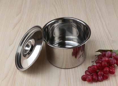 Stainless Steel Kitchenware Non-magnetic Stock Pot Seasoning Seasoning Box