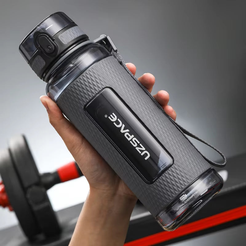 Sports Water Bottles Gym Leak-Proof Drop-Proof Portable Shaker Outdoor Travel Kettle Plastic Drink Water Bottle BPA Free