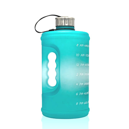 2.2L Sports Bottle Gradient Plastic Gym Large Capacity