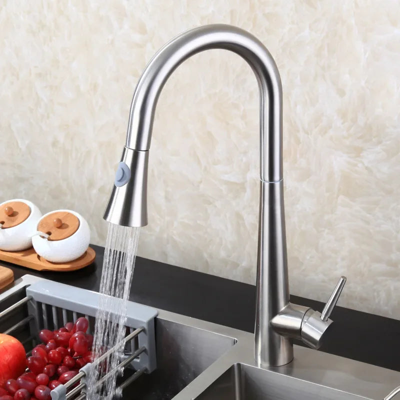 Stainless Steel Sensor Kitchen Faucets, Smart Touch