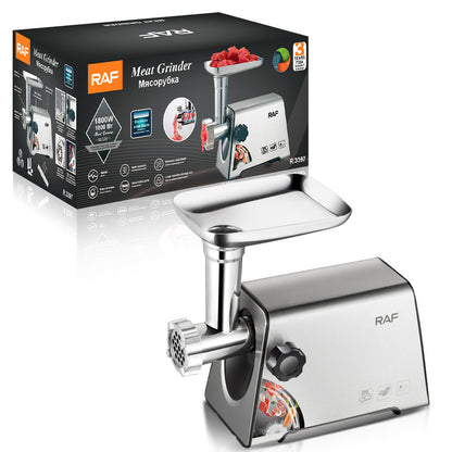 Household Electric Multi-functional Stainless Steel Meat Grinder