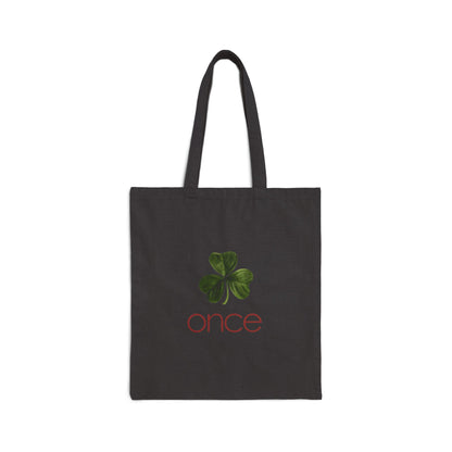 Once Cotton Canvas Tote Bag