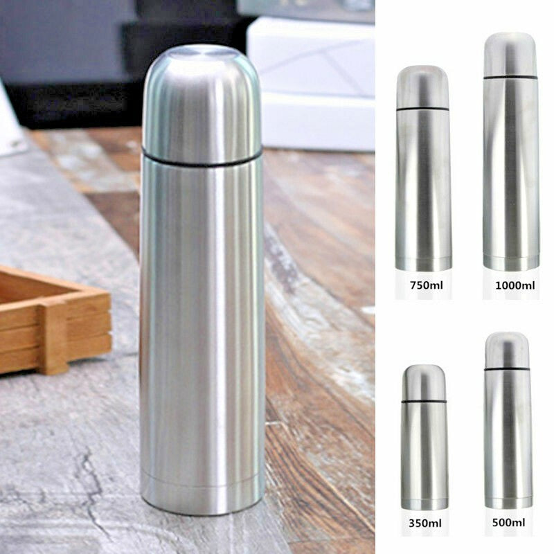 Vacuum Flask Coffee Bottle Thermos Stainless Steel 350/500/750/10