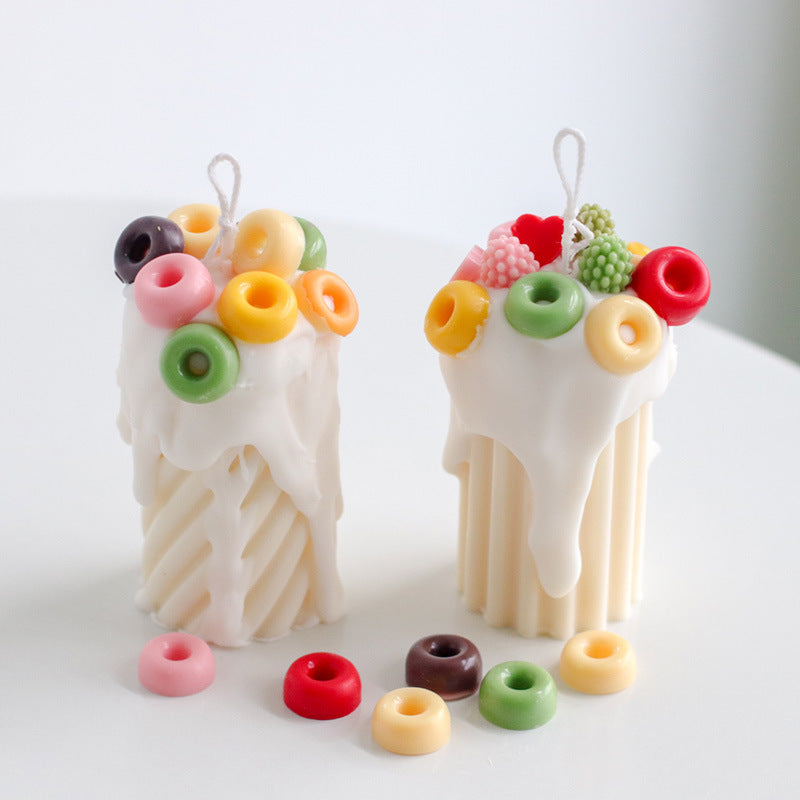 Threaded Acrylic Scented Candle DIY Mold