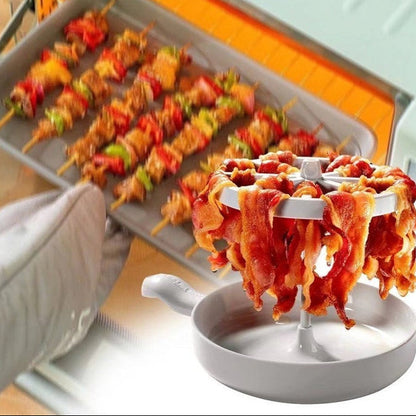 Superior Round Plastic Bacon Grill