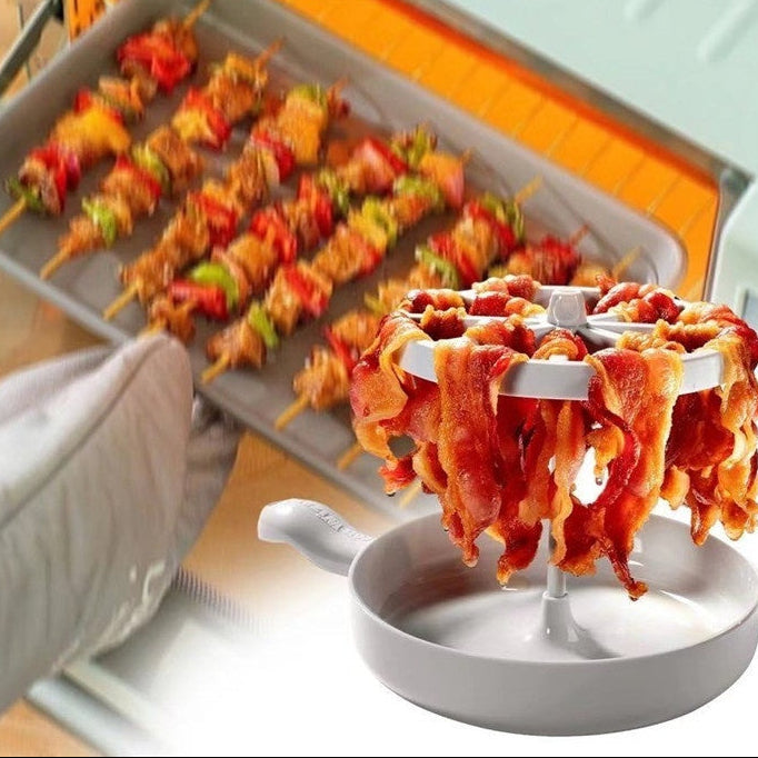 Superior Round Plastic Bacon Grill