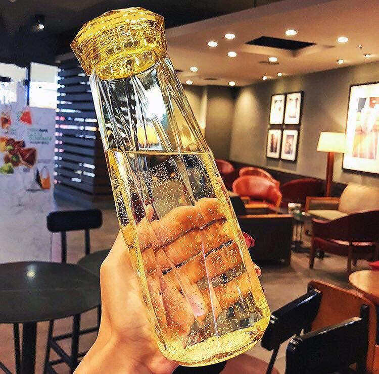 Crystal Glass  Water Bottle