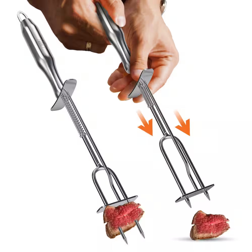 Stainless Steel Carve N Serve Fork