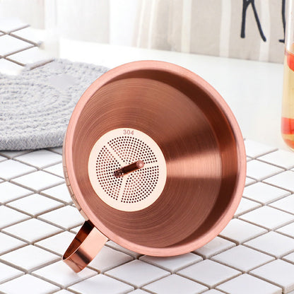 Stainless Steel Oil Funnel