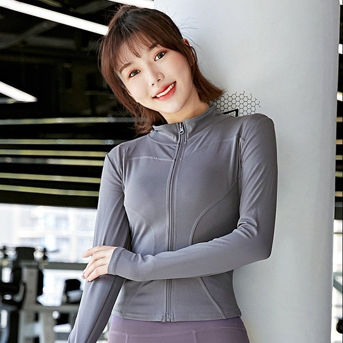 Slimming Fitness Running Top Coat