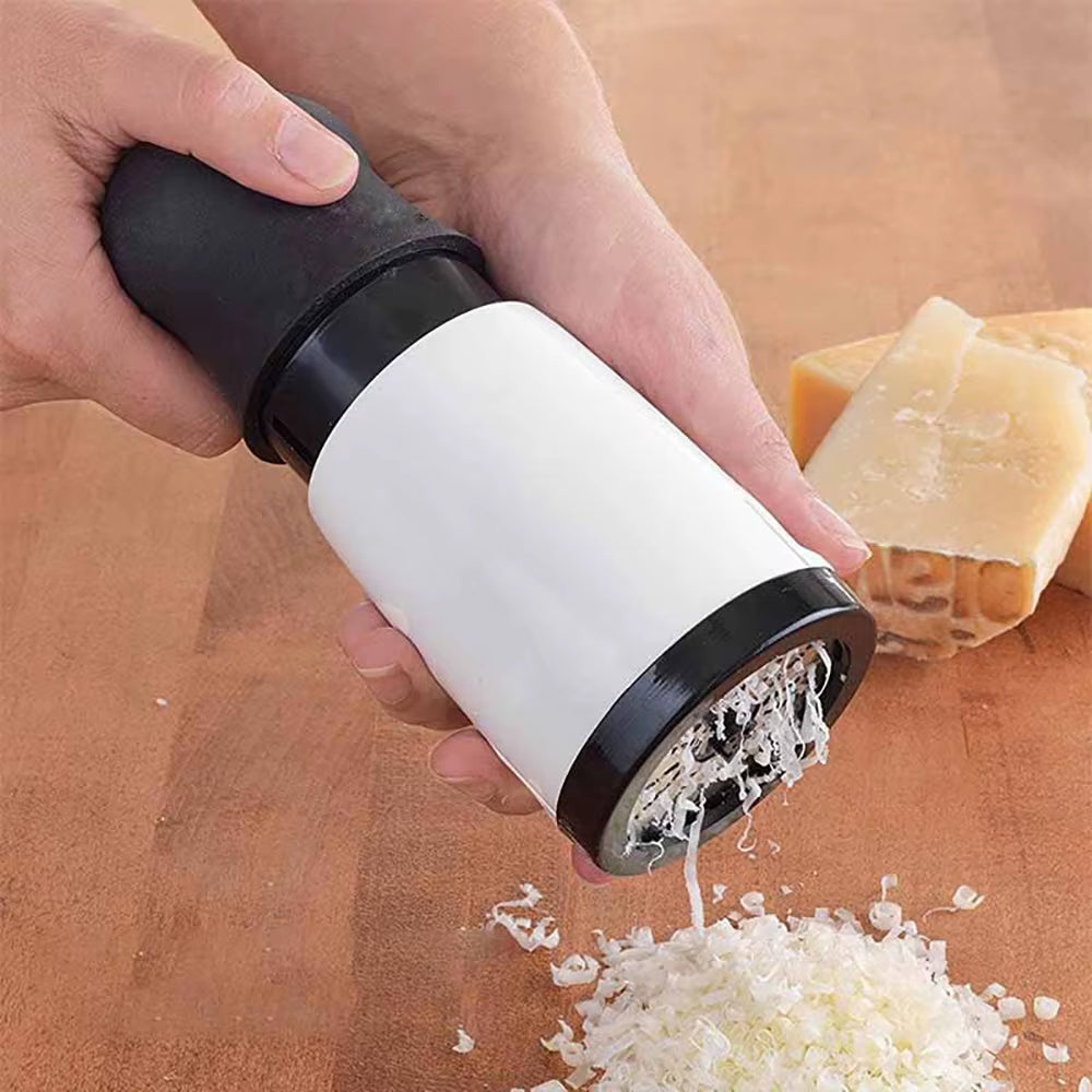 Multi-Functional Manual Rotating Cheese Grater and Shredder