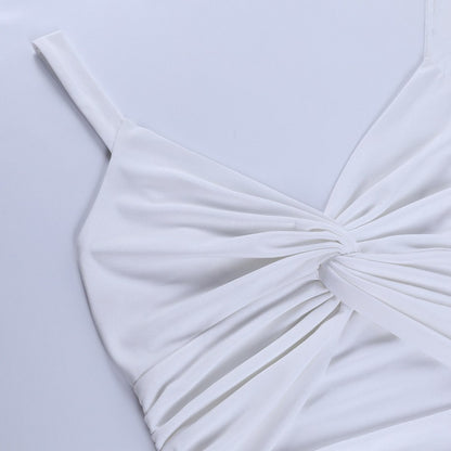 Twist-Front Crop Top