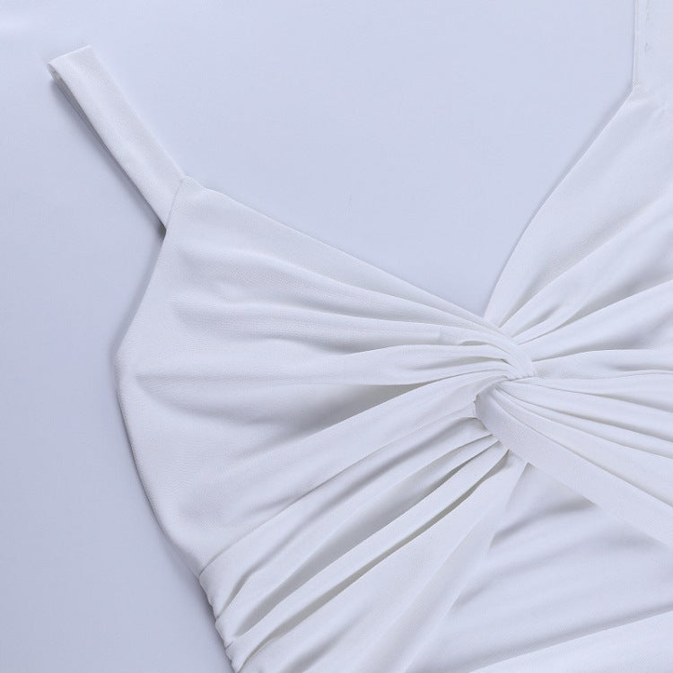 Twist-Front Crop Top