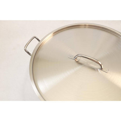 Professional 35 Qt. Stainless Steel Stock Pot with Lid