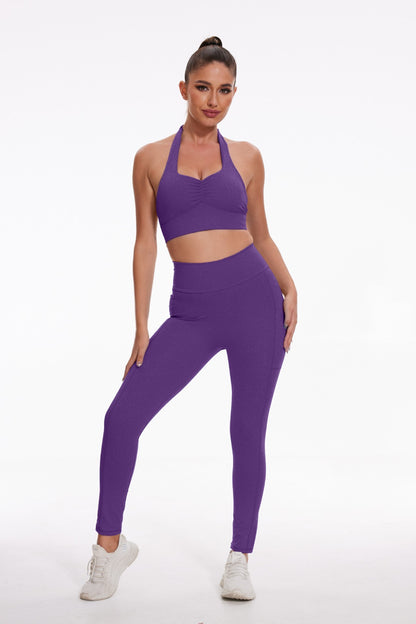 Elastic Running Fitness Suit