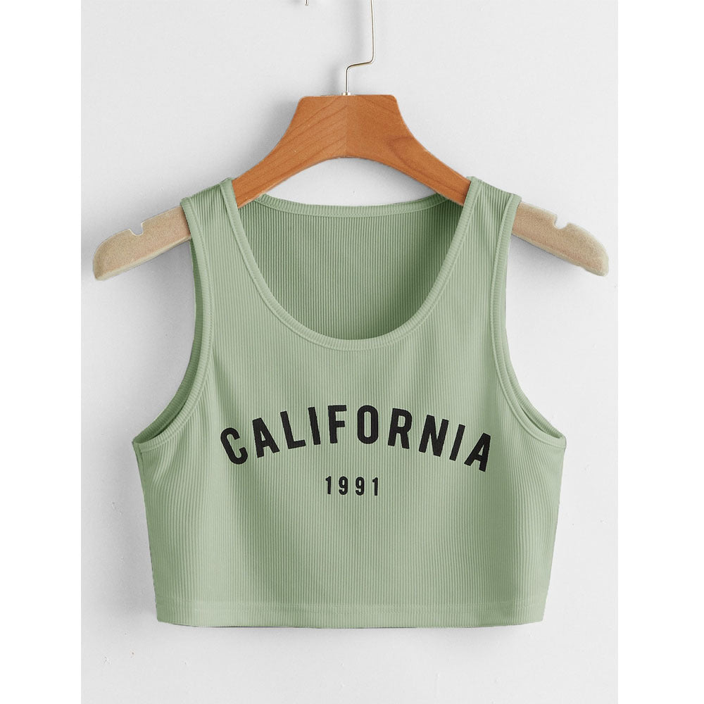 California Vibes Crop Top