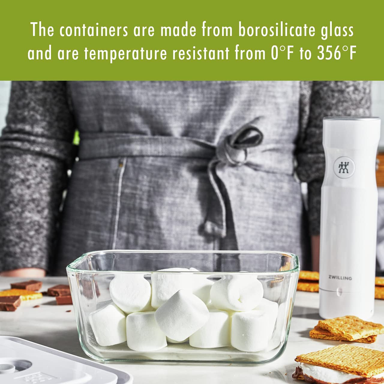 Fresh & Save Large Glass Airtight Food Storage Container – Meal Prep & Food Saver