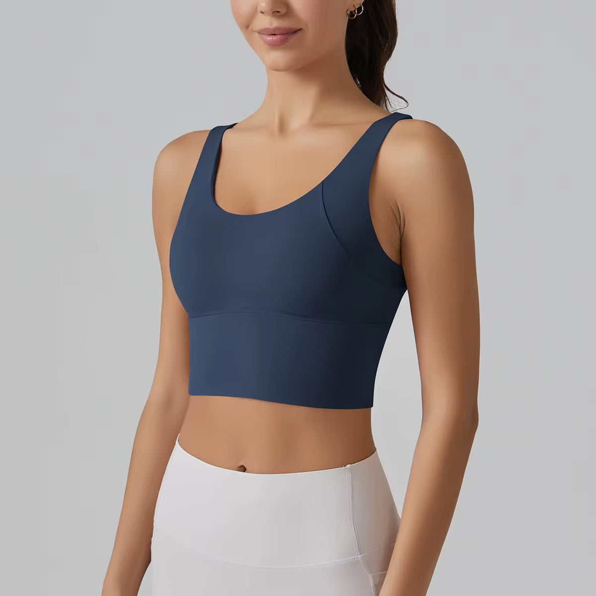 New Fitness Top Women's Push up Running Gym