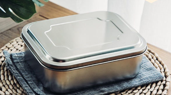 Portable Full Stainless Steel Lunch Box with Divider