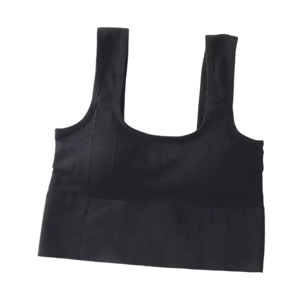Sports Bra Anti-Sweat Fitness Top Women Seamless Yoga Bra Shockproof Crop Top Push up Sport Bra Gym Workout Top