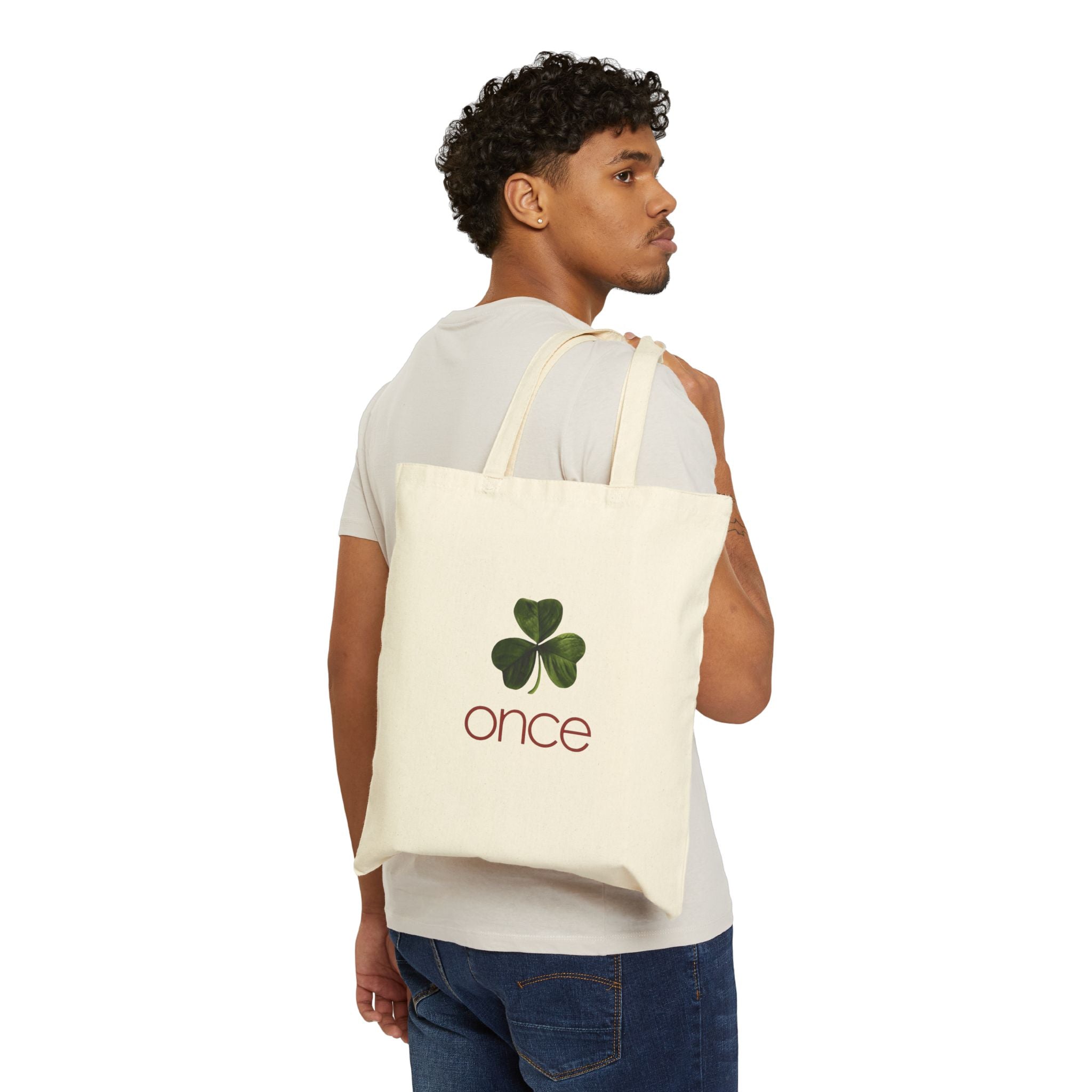 Once Cotton Canvas Tote Bag