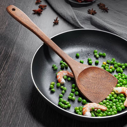 Wooden Kitchen Utensils Set Non-Stick Cookware for Soup