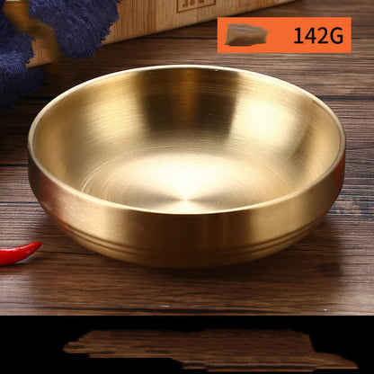 Stainless Steel Cold Seasoning Dish Rice Bowl