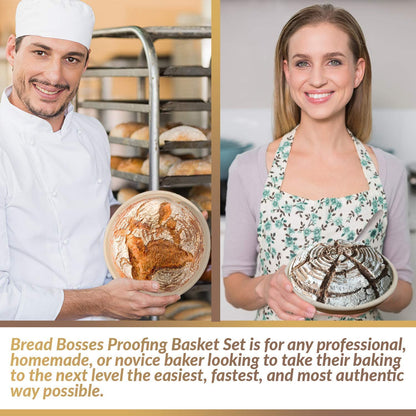 9 Inch Bread Banneton Proofing Basket