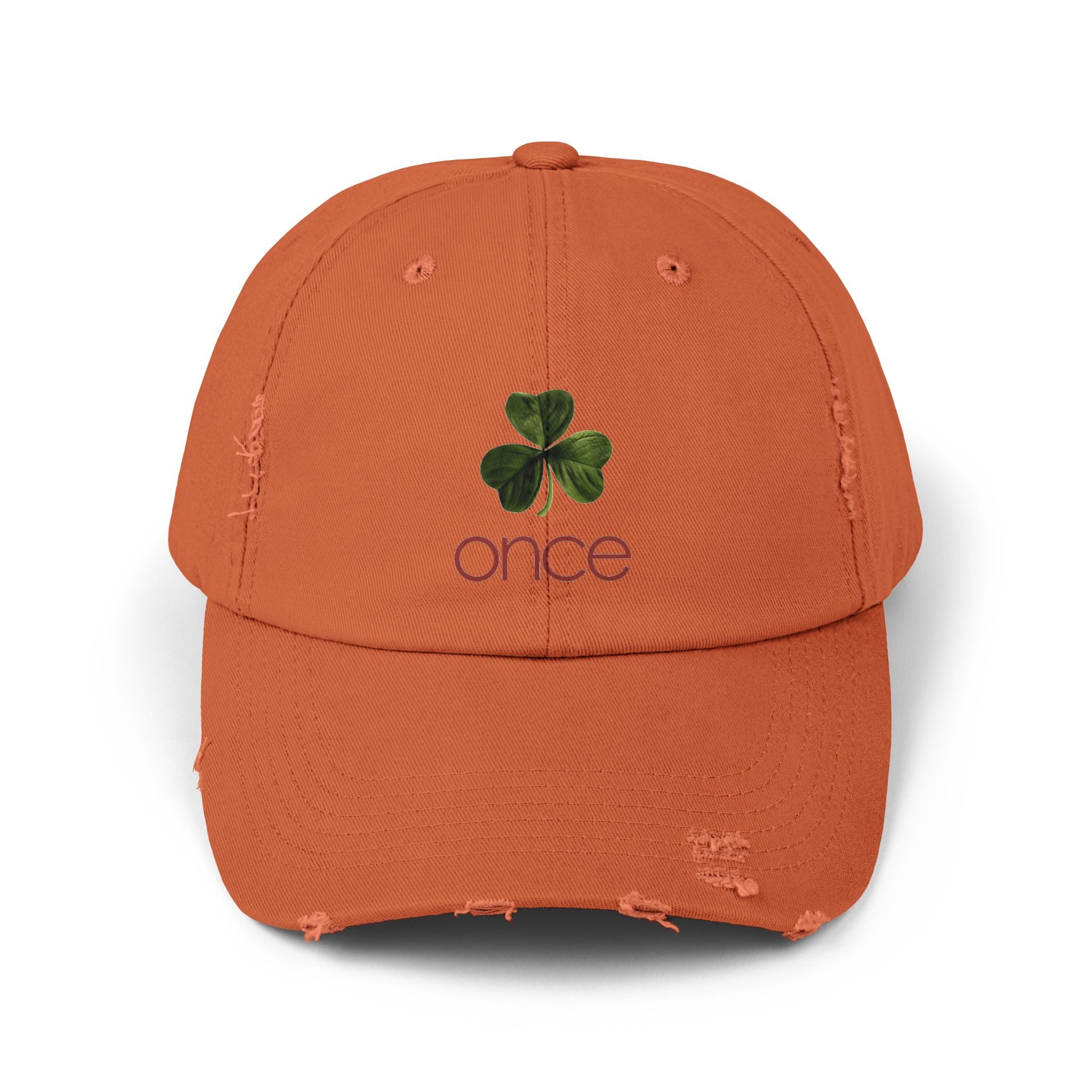 Once Unisex Distressed Cap