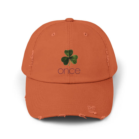 Once Unisex Distressed Cap