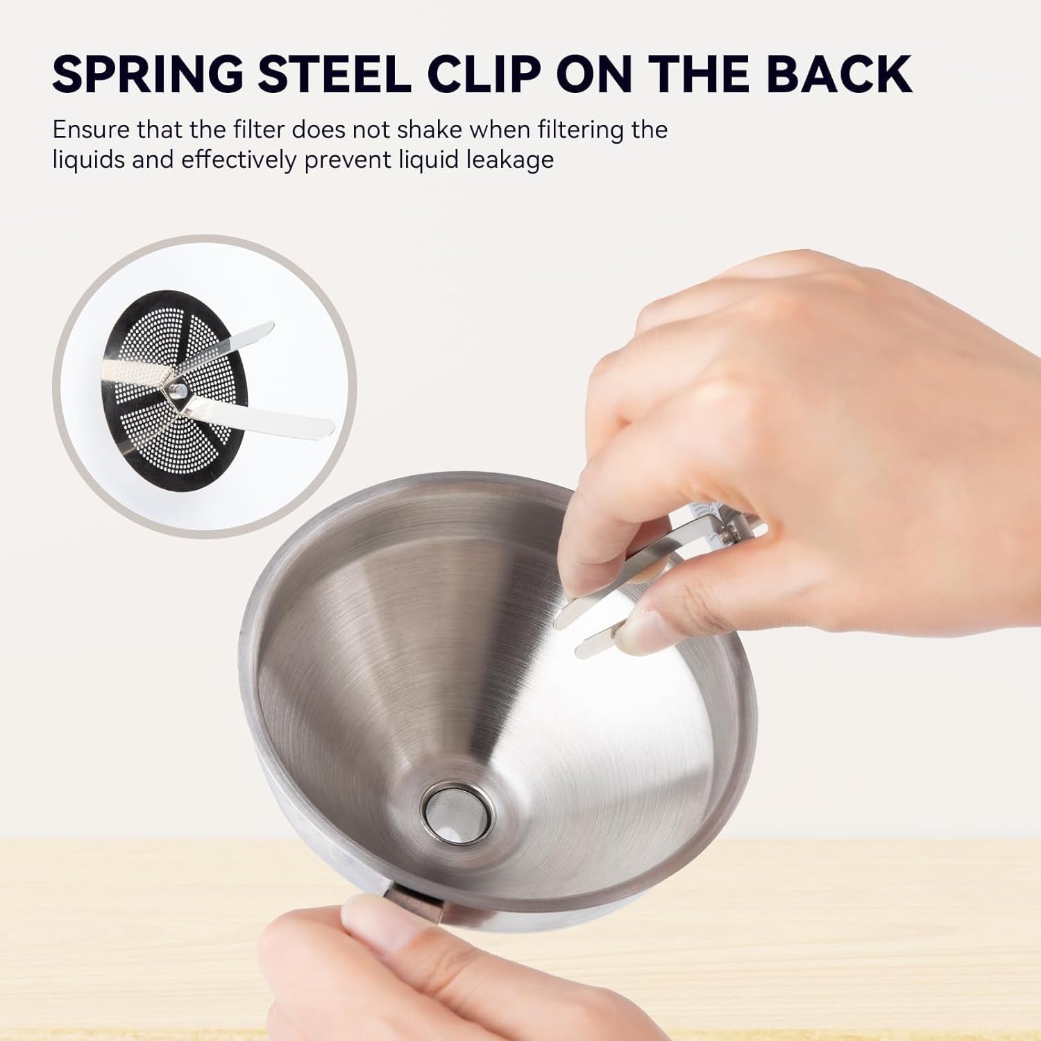 3D Stainless Steel Funnel, Resin Metal Funnel Filter Cup for MSLA/DLP/LCD Resin 3D Printer