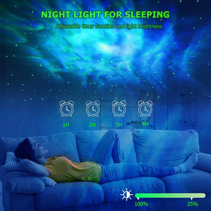 Galaxy Projector,Star Projector with Timer and Remote Control 
