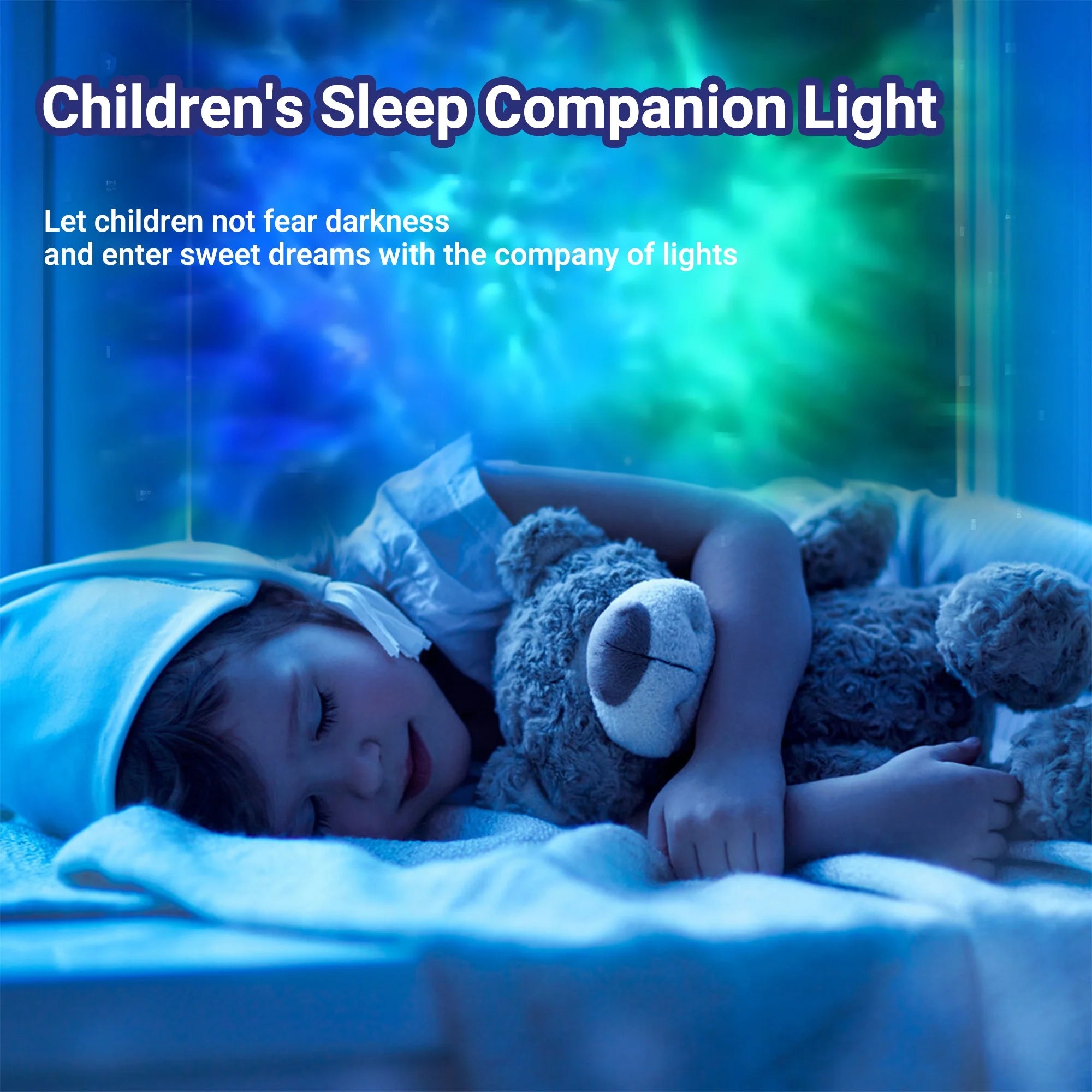 Astronaut Galaxy Projector Kids Night Light with Remote and Bluetooth Speaker