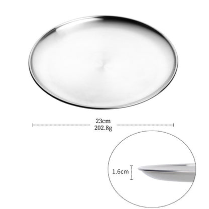 Korean Style Stainless Steel Barbecue Plate