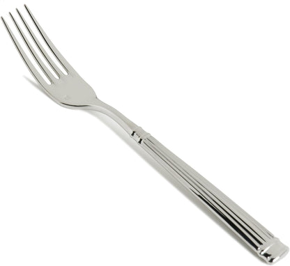 Doria 18/10 Stainless Steel Flatware Serving Fork, 10-Inch,Silver