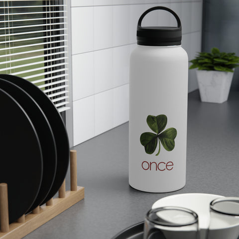Once Stainless Steel Water Bottle, Handle Lid