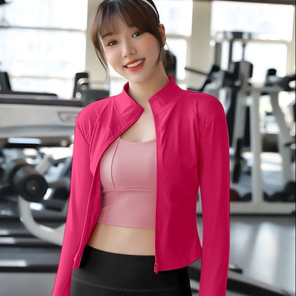 Slimming Fitness Running Top Coat