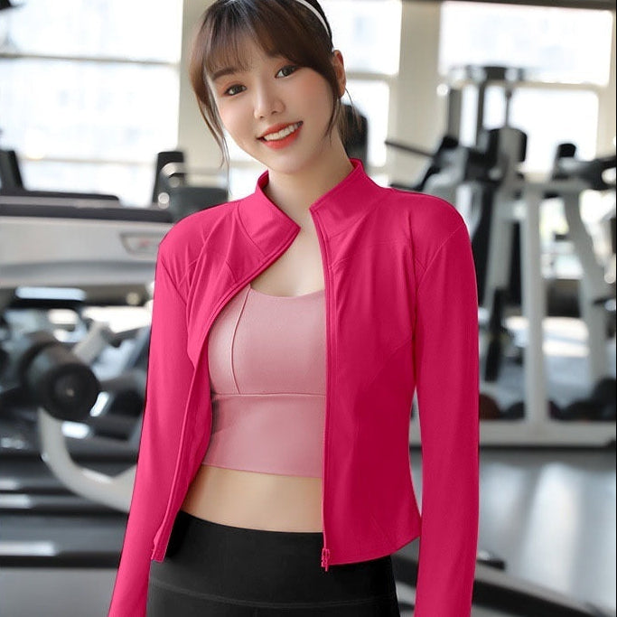 Slimming Fitness Running Top Coat
