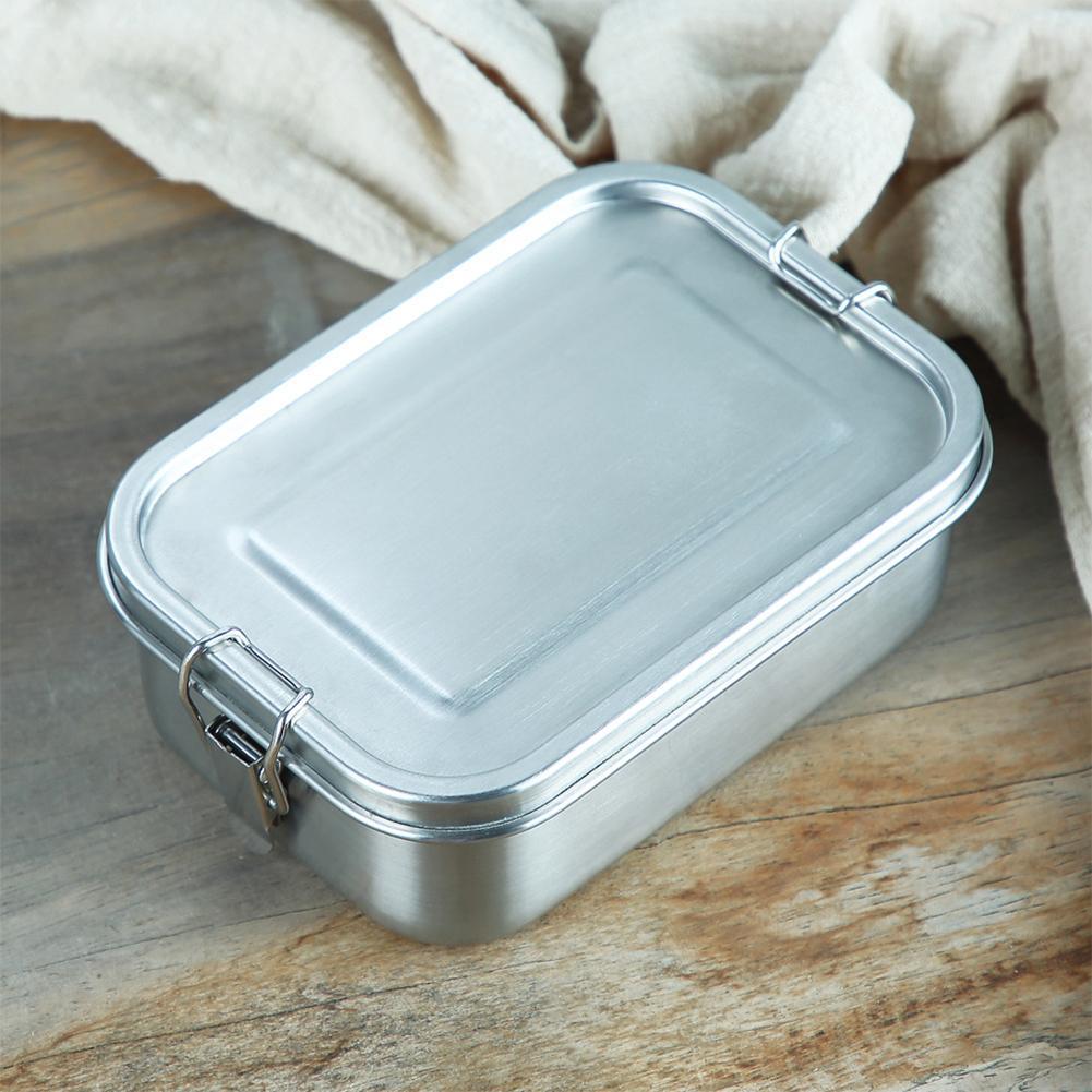Rectangular Stainless Steel Lunch Box