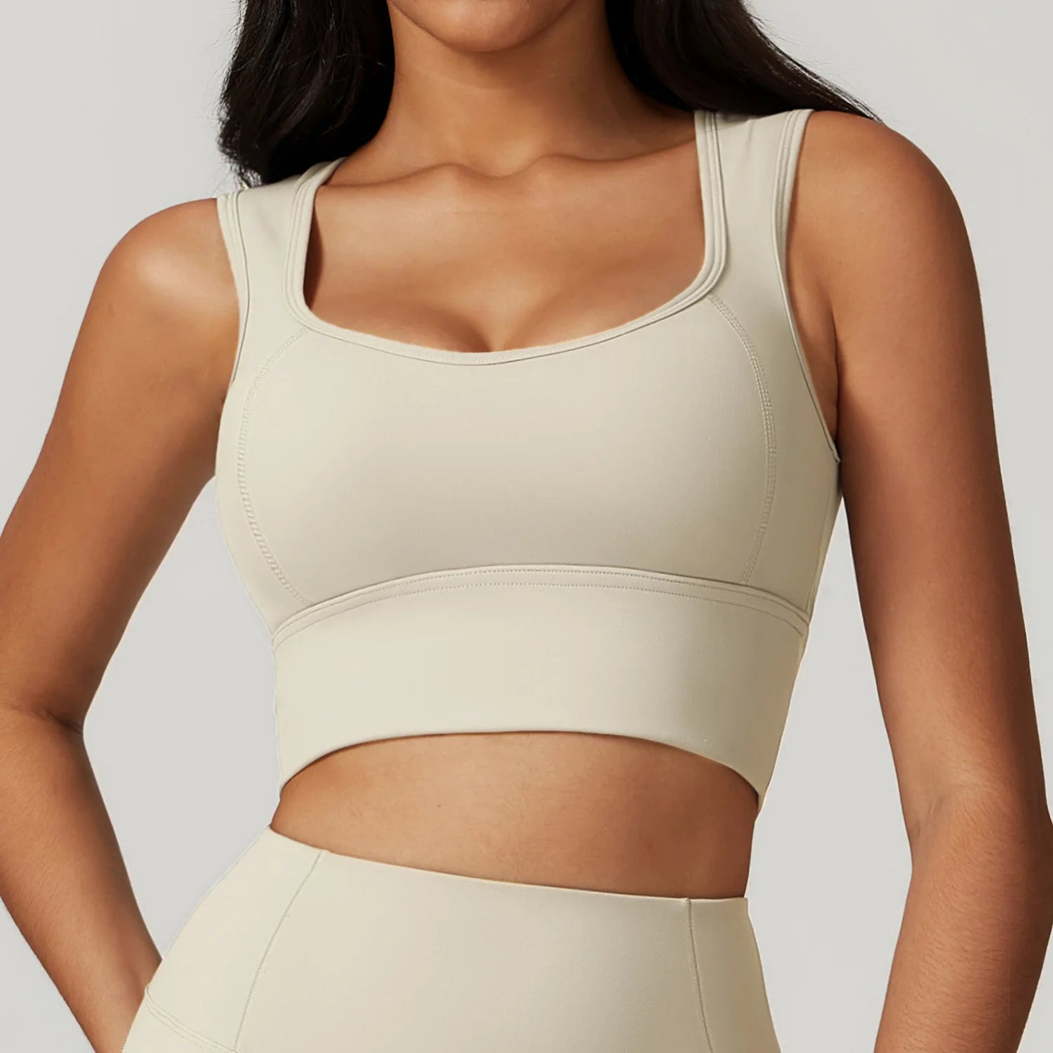 Women Fitness Top High Strength Backless and Breathable