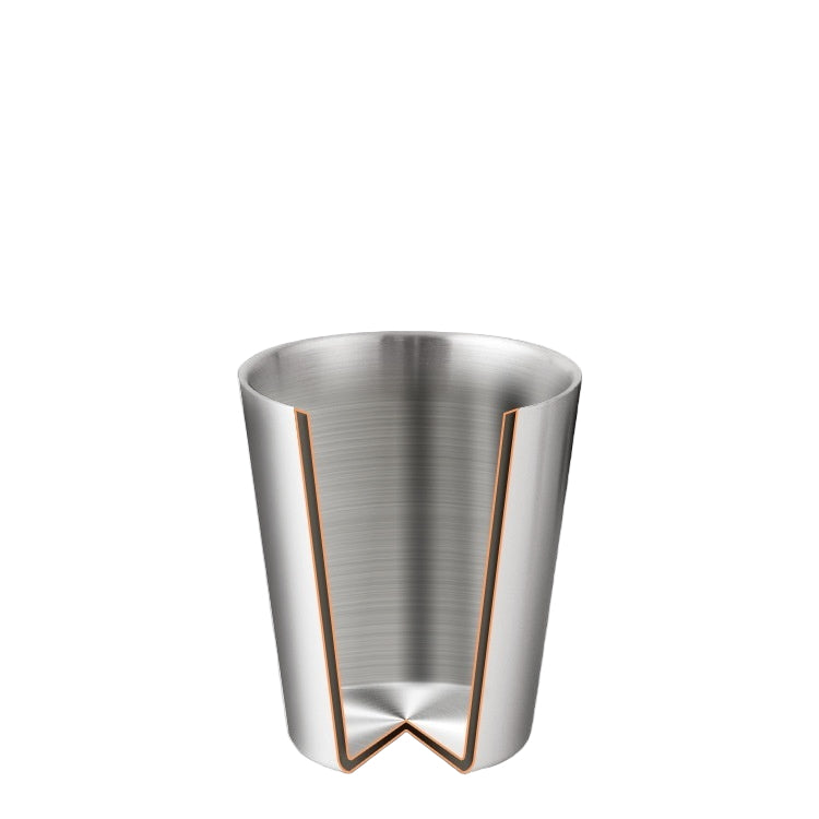 304 Stainless Steel Double Layer Mug Water Glass