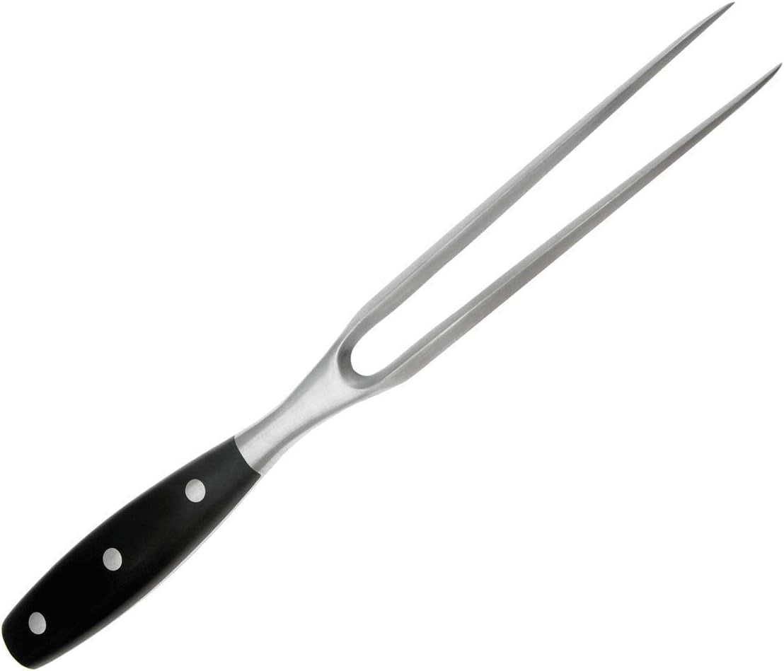 12 Inch Stainless Steel Cooking Fork for Barbecue, Serving, Cooking, Grilling, Roasting