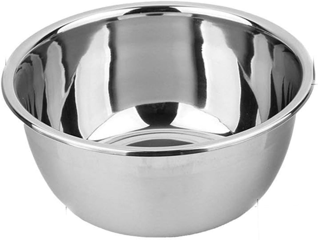 6.5Ｑt  Stainless Steel Salad Bowl Mirror Finish, Dishwasher Safe Bowl