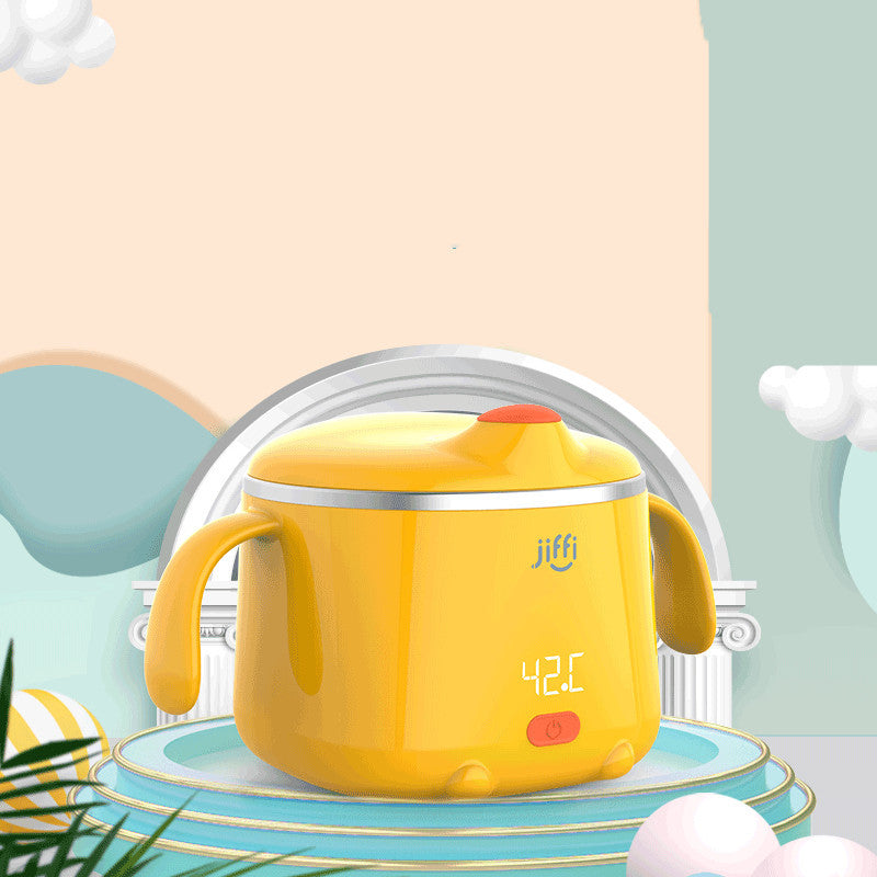 Stainless Steel Water-Free Smart Complementary Food Bowl