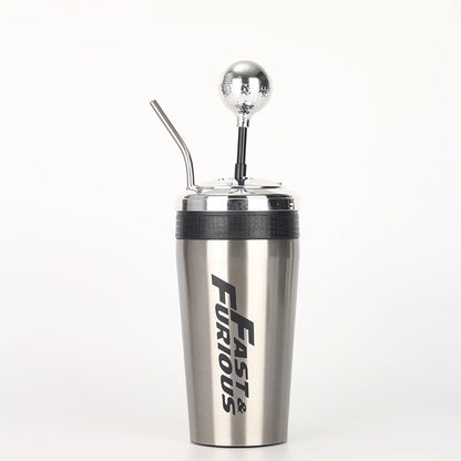 Double-layer Large Capacity Stainless Steel Vacuum Cup
