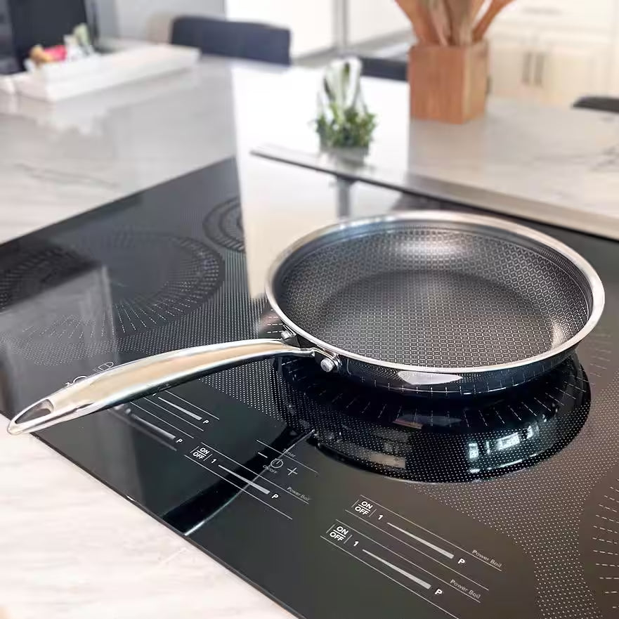 Tri-Ply 8 " Inch Stainless Steel Nonstick Frying Pan